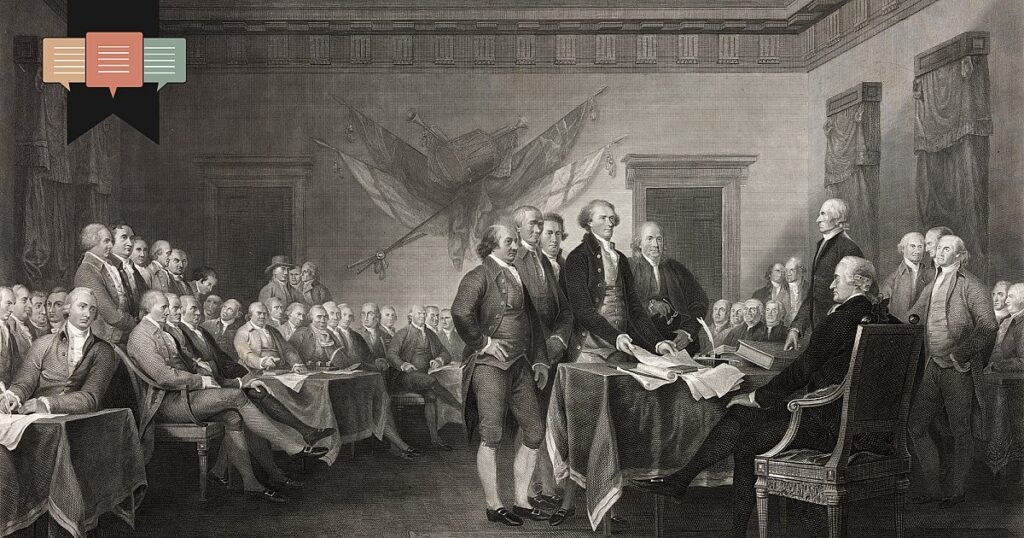 Bringen Sie den Bericht von 1776 zurück