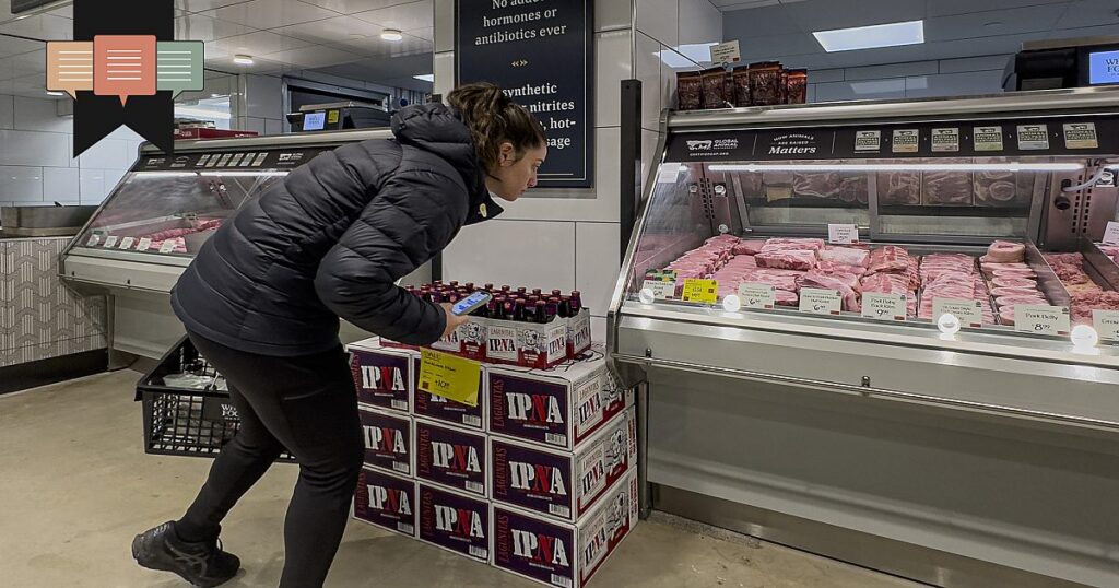 Milch und Eier, Fleisch und Kartoffeln