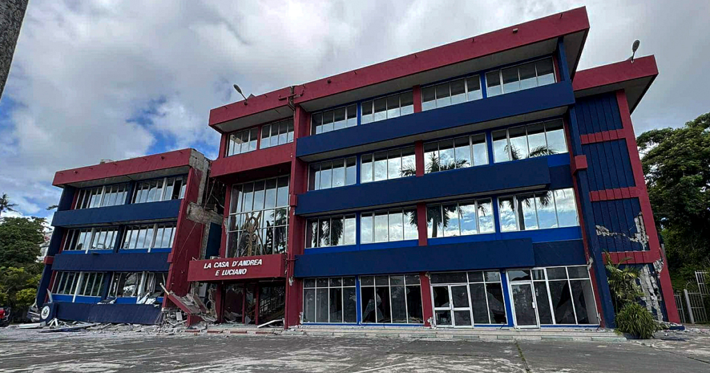 Erdbeben der Stärke 7,4 erschüttert Inseln im Südpazifik