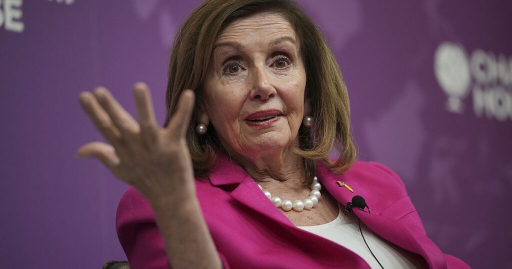Nancy Pelosi wurde während ihres Europabesuchs ins Krankenhaus eingeliefert