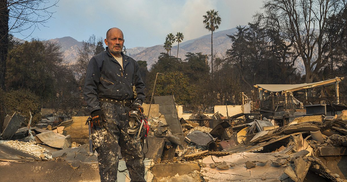Bundesfeuerwehrhilfe wurde zu den Bränden in Los Angeles geschickt, sagt Biden