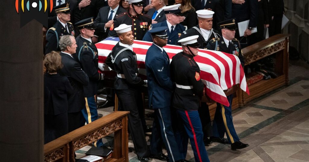 Ehrung eines Präsidenten