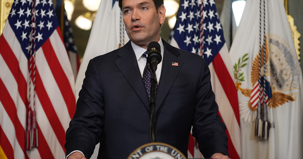 Marco Rubio wird als Außenminister vereidigt