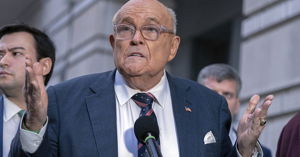Rudy Giuliani einigt sich mit Wahlhelfern und behält Florida zu Hause