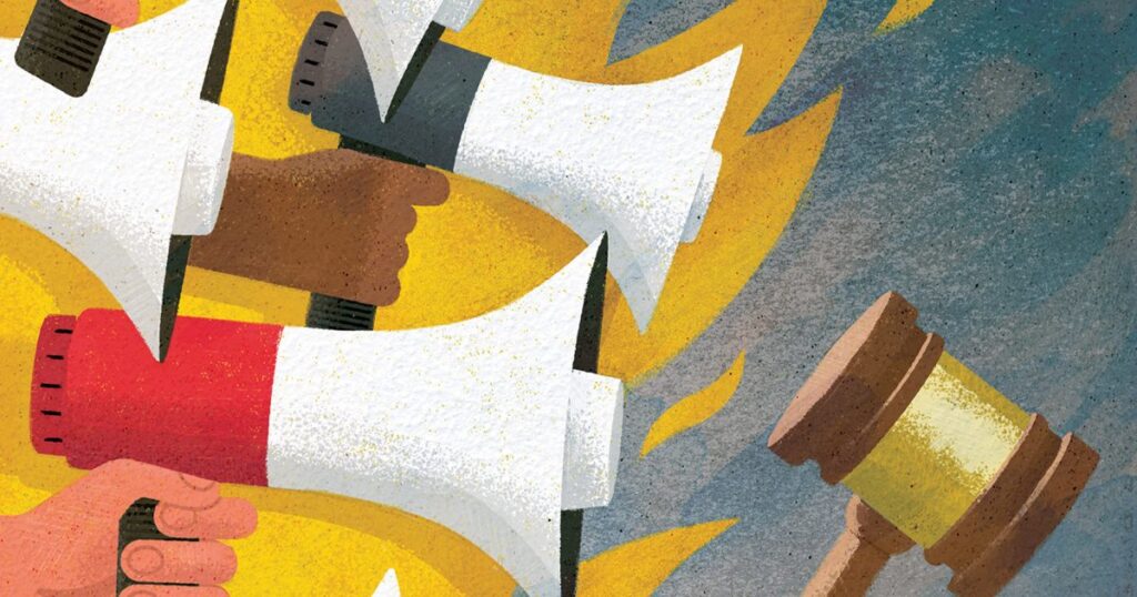 Rechtsschulen in Flammen