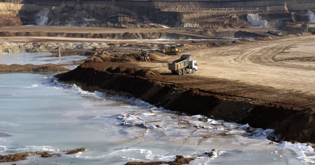 Die Ukraine in den USA, die Berichten zufolge ein Mineralrechtsabkommen abgeschlossen haben