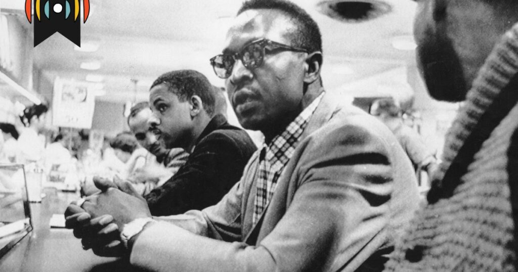 Geschichtsbuch: Stehen Sie auf, indem Sie sich hinsetzen