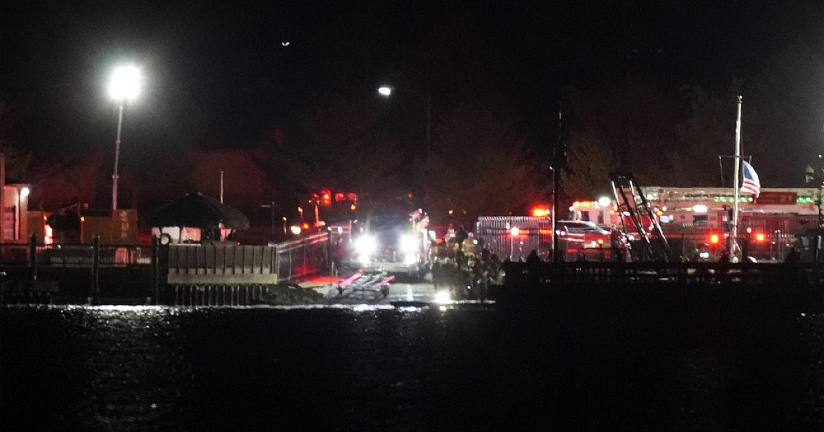 Retter suchen nach eisigem Potomac nach Crash -Überlebenden