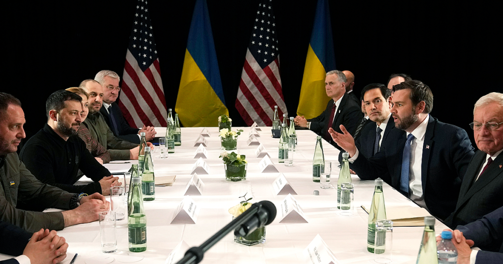 Zelenskyy, Vance spricht Frieden für die Ukraine und Russland