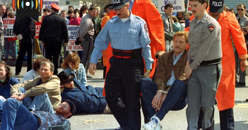 Geschichtsbuch: Eine gewalttätige Wendung in der Abtreibungsdebatte