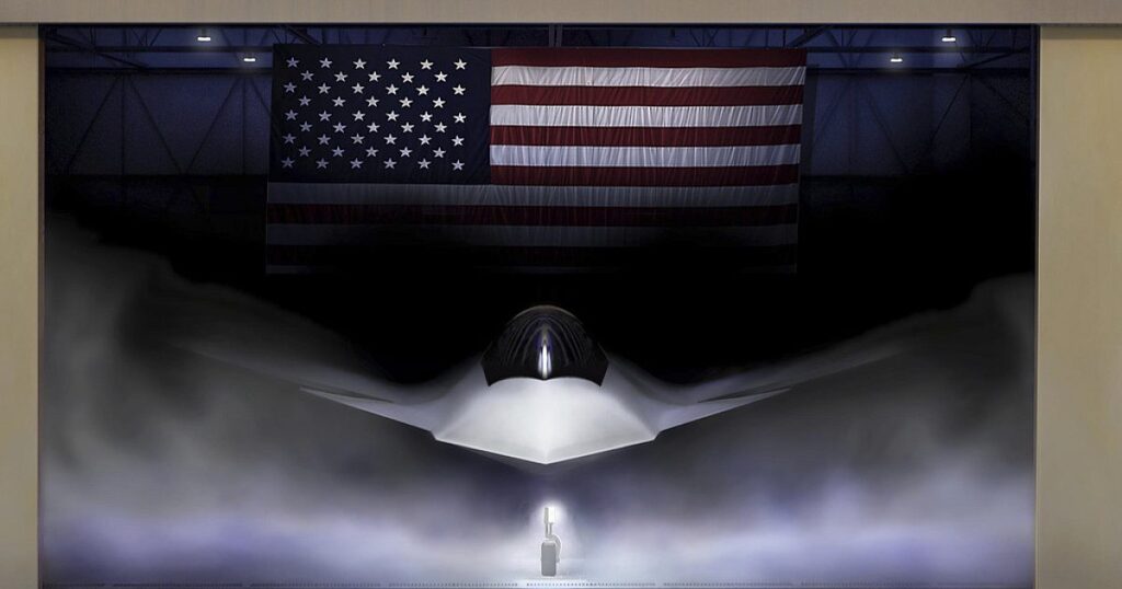 Trump, Hegseth enthüllt bemannter Kampfflugzeug für die Drohnenzeit