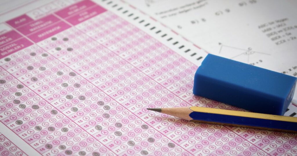 Klassische College -Aufnahmeprüfung