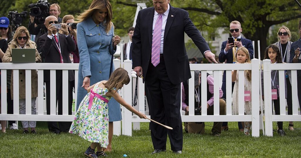 Trump beschreibt das Evangelium in der heiligen Woche Botschaft