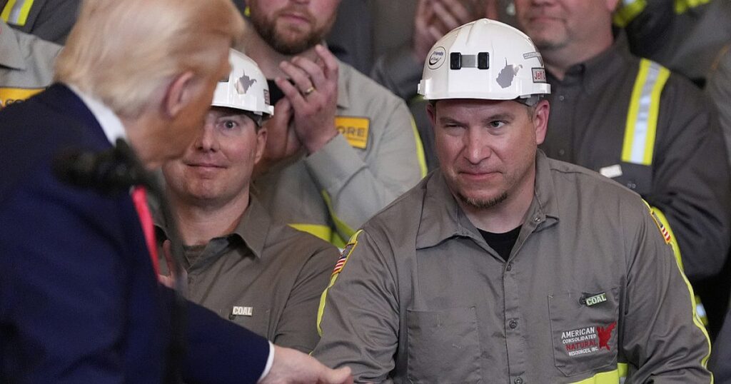 Trump sucht ein Wachstum im US -Kohleabbau, die Energieindustrie