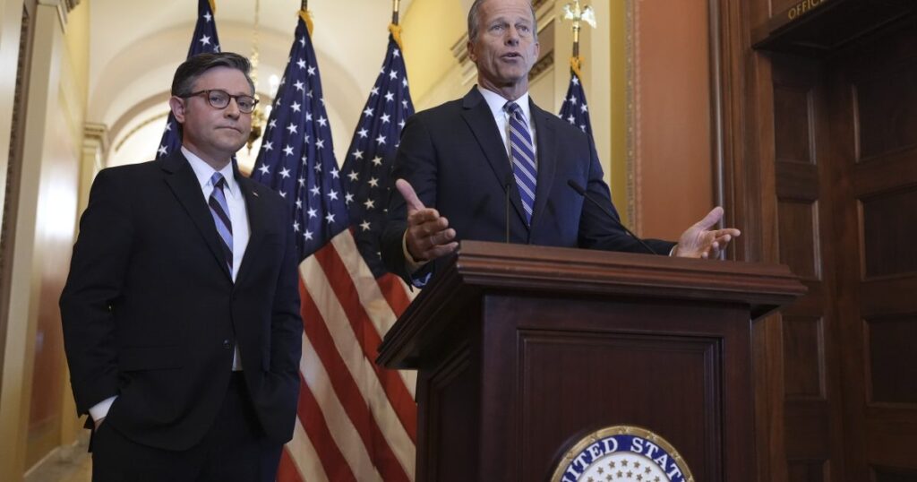 Zwei Haushaltspläne, ein großes Problem für Trumps Agenda