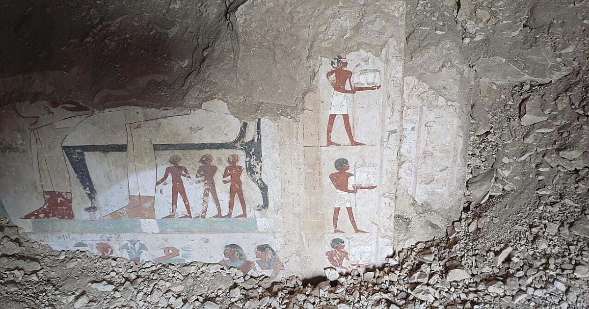 Drei ägyptische Gräber aus der neuen Königreichszeit in der Nähe von Luxor gefunden