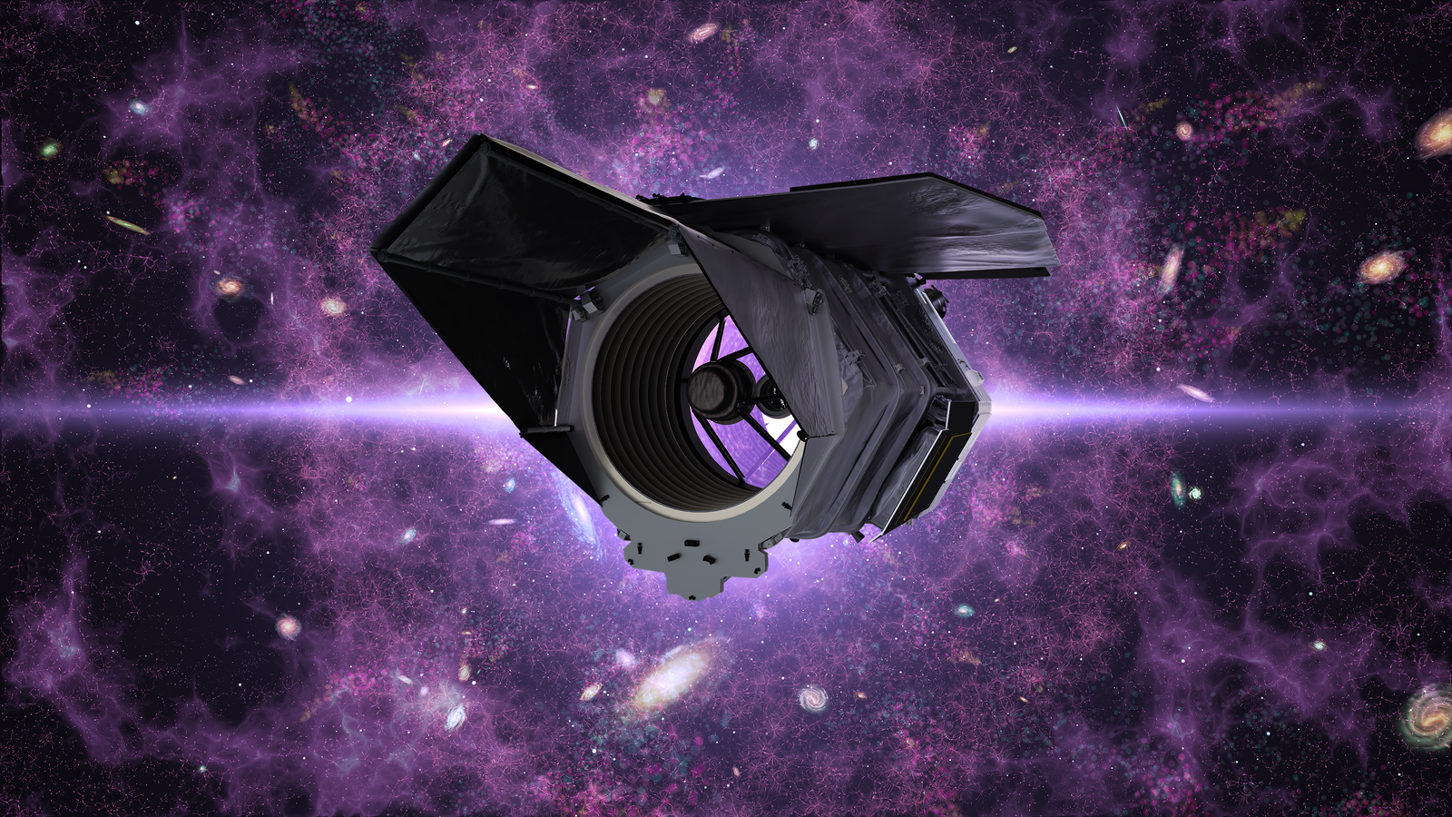 Das römische Weltraumteleskop Nancy Grace der NASA startet, um Exoplaneten zu finden und die Geheimnisse der Dunklen Materie und Dunklen Energie zu lüften