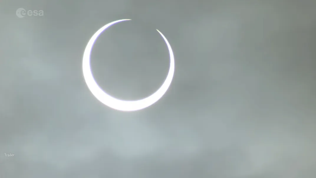 Totale Sonnenfinsternis 2026: Ankunft in Europa (offizielle ESA-Übertragung)