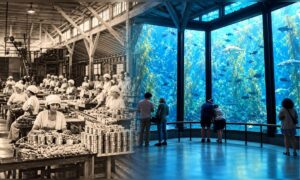 Sardinenfabrik in den USA geschlossen – 57-Millionen-Dollar-Spende macht sie zu einem der meistbesuchten Aquarien der Welt
